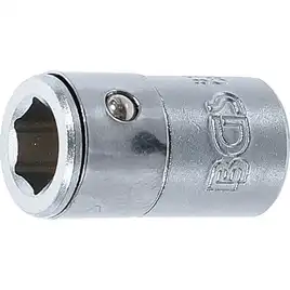 Adapter do bitów z kulką | gniazdo czworokątne 6,3 mm (1/4") | gniazdo sześciokątne 8 mm (5/16")